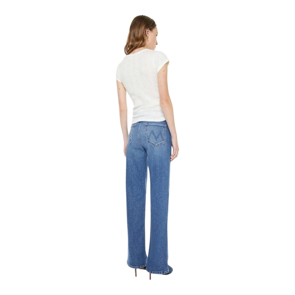 Mother High Waisted Bookie Sneak In Knick Knack Paddy Whack Size 27 NWT $258 - Picture 3 of 9